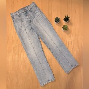 Aritzia / Denim Forum High Waisted Straight Leg Cropped Jeans